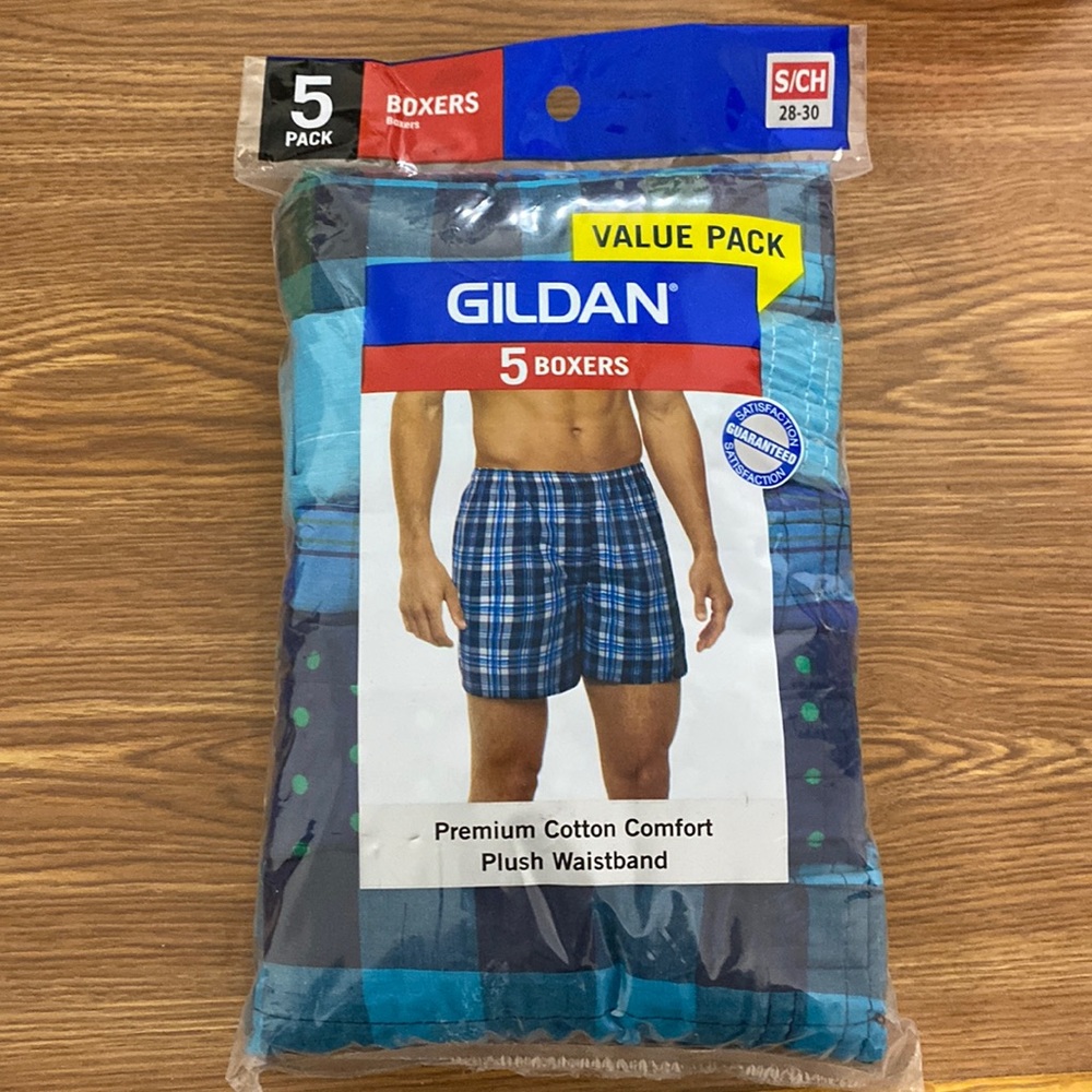 Mens 5 pack boxers